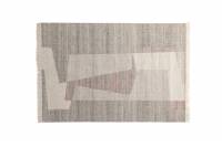 Rio t&aelig;ppe i uld 230x160 cm beige