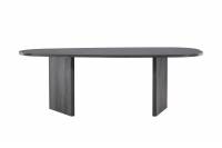 Gr&ouml;nvik spisebord 220x100cm MDF sort