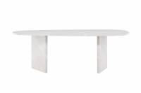 Gr&ouml;nvik spisebord 220x100cm MDF hvid