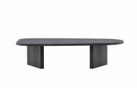 Gr&ouml;nvik sofabord 130x65cm MDF sort