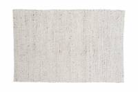 Loump h&aring;ndv&aelig;vet uldt&aelig;ppe 160x230cm beige