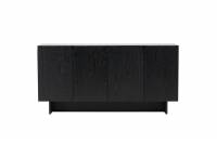 Tyres&ouml; skab 42x80x160cm MDF sort