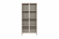 Piring vitrinskab 190x90x40cm beige