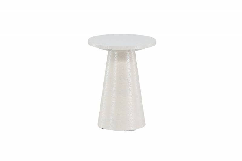 Lanzo sidebord &Oslash;35cm MDF hvid