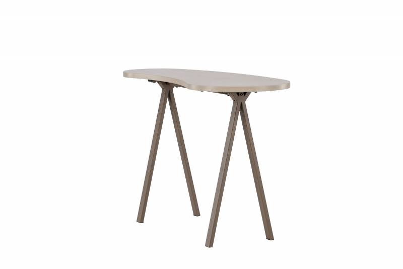 Holmestrand h&oslash;jbord 115x50x75cm beige