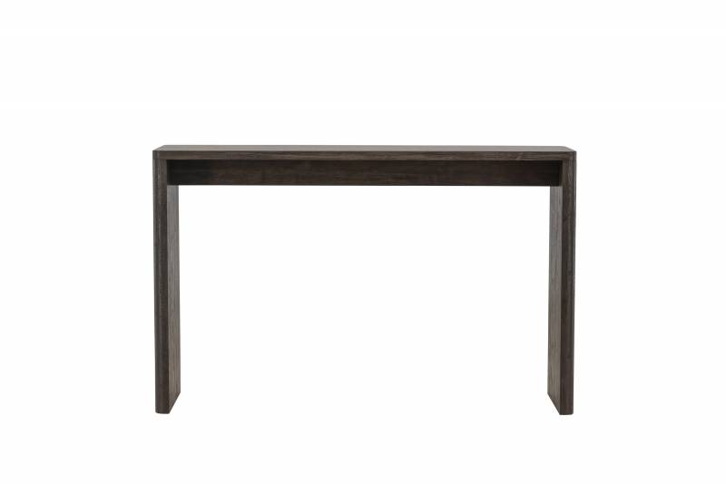 Leknes sidebord 120x40cm MDF brun