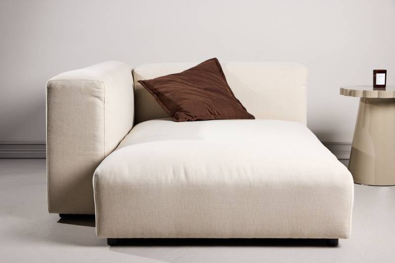 Mavi sofa modul med chaiselong beige
