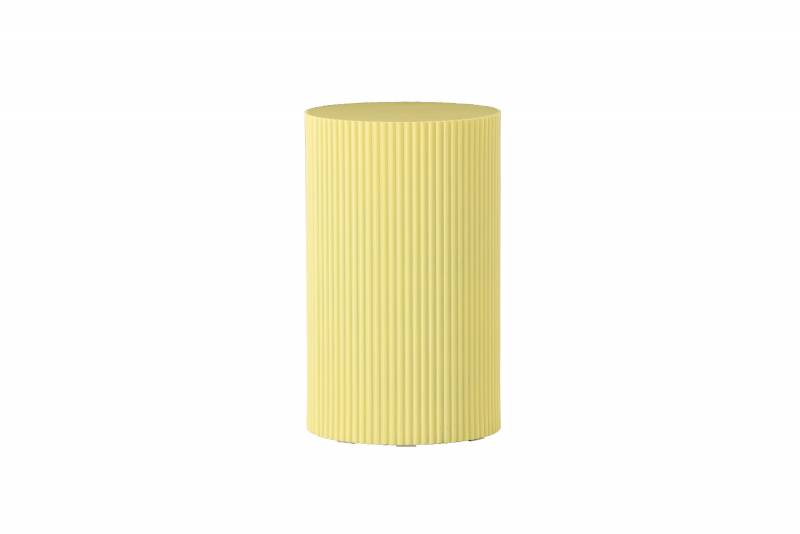 Lenox sidebord &Oslash;30,5cm MDF gul
