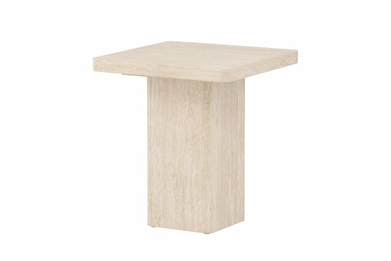 Qvart sofabord 50x50x56 cm MDF beige