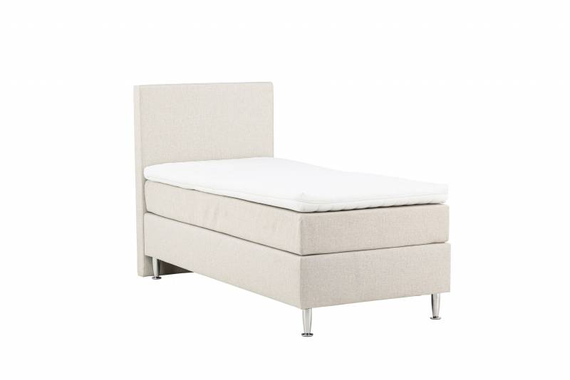 Toledo enkeltseng med gavl 90x200cm beige