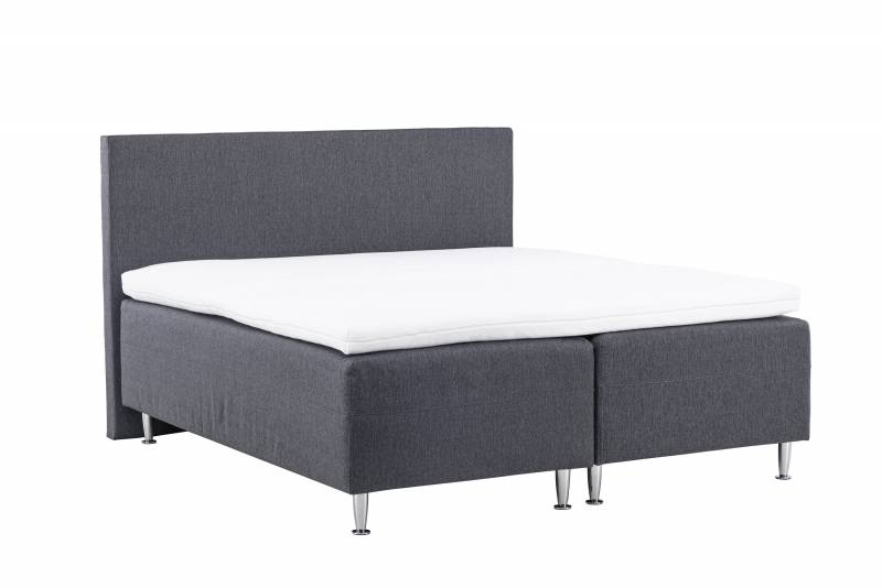Mesa dobbeltseng med gavl 180x200cm m&oslash;rkgr&aring;
