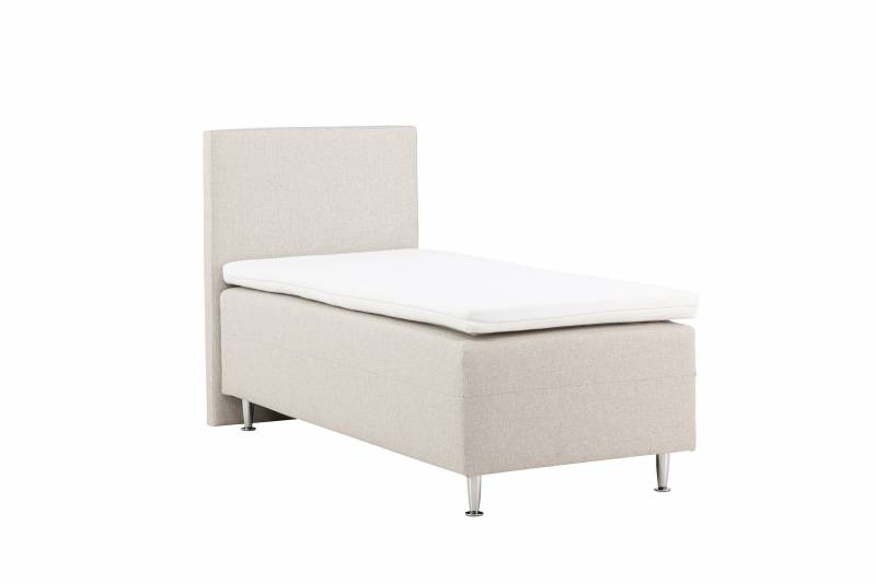 Mesa enkeltseng med gavl 90x200cm beige