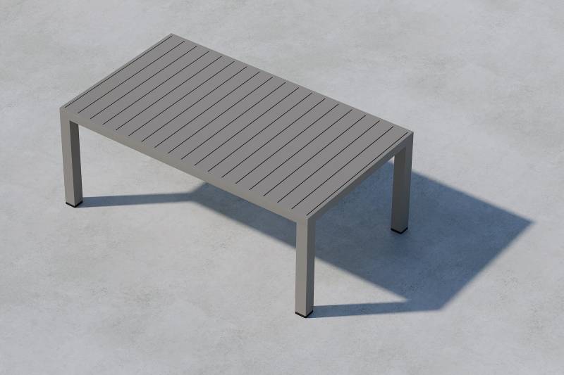 Copacabana udend&oslash;rs loungebord 120x70cm brun