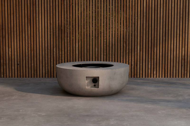 Kea Fire Pit gas ildsted rund &Oslash;91cm gr&aring;