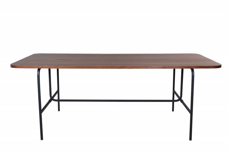 Uno spisebord 200x90cm MDF og fin&eacute;r natur