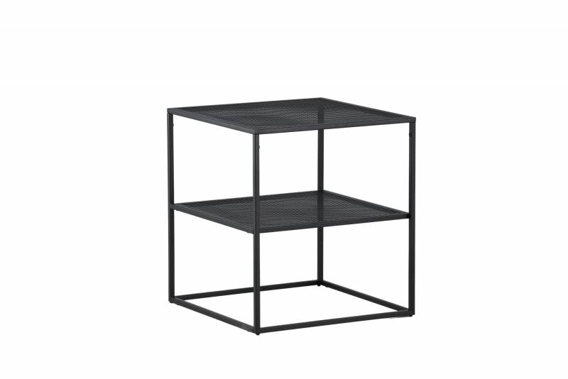 Netz sidebord 55x55cm st&aring;l sort