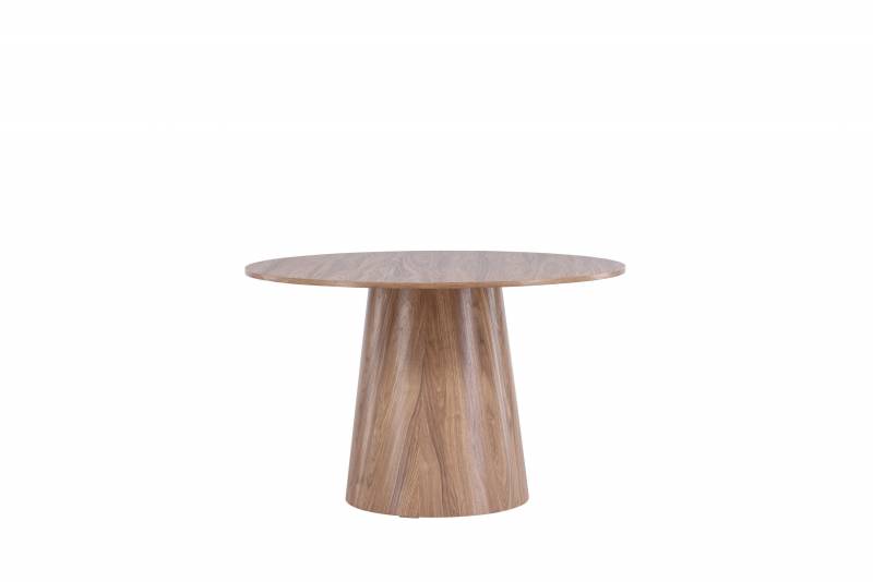 Lanzo rundt spisebord &Oslash;120cm MDF natur