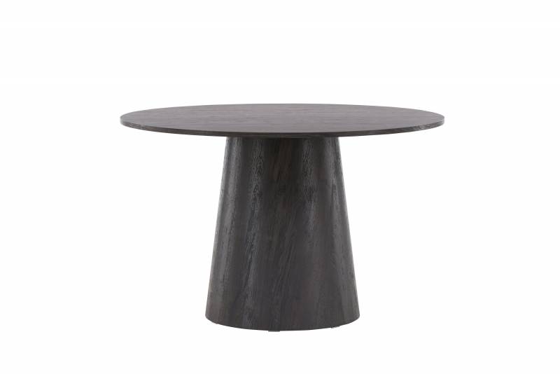 Lanzo rundt spisebord &Oslash;120cm MDF m&oslash;rk brun
