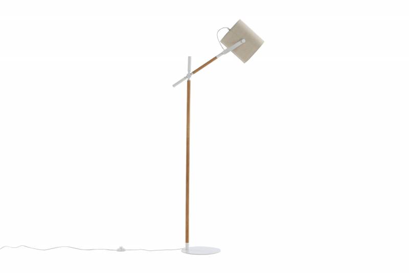Dennis gulvlampe 156cm beige