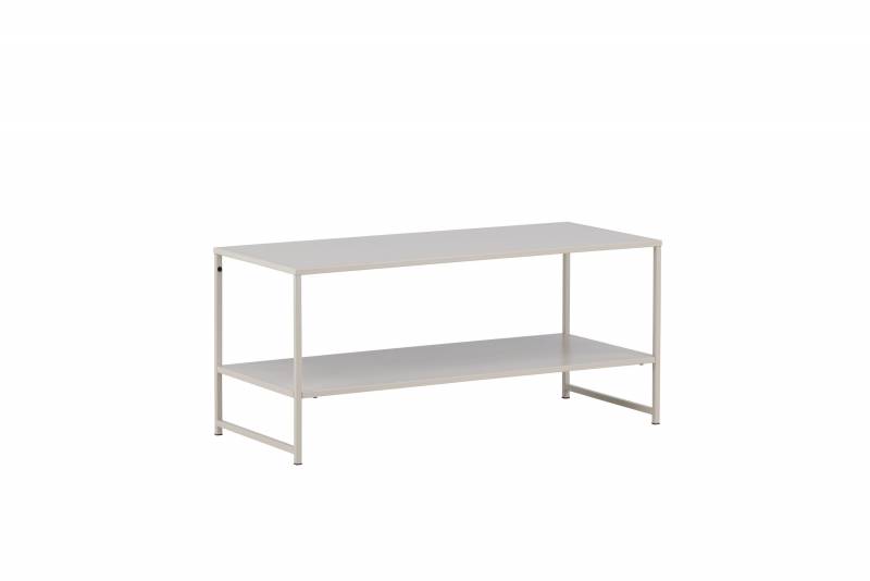 Staal sidebord 102x43cm stål beige