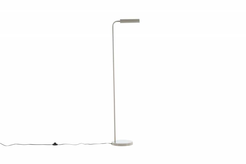 Harmonica gulvlampe 144cm st&aring;l beige