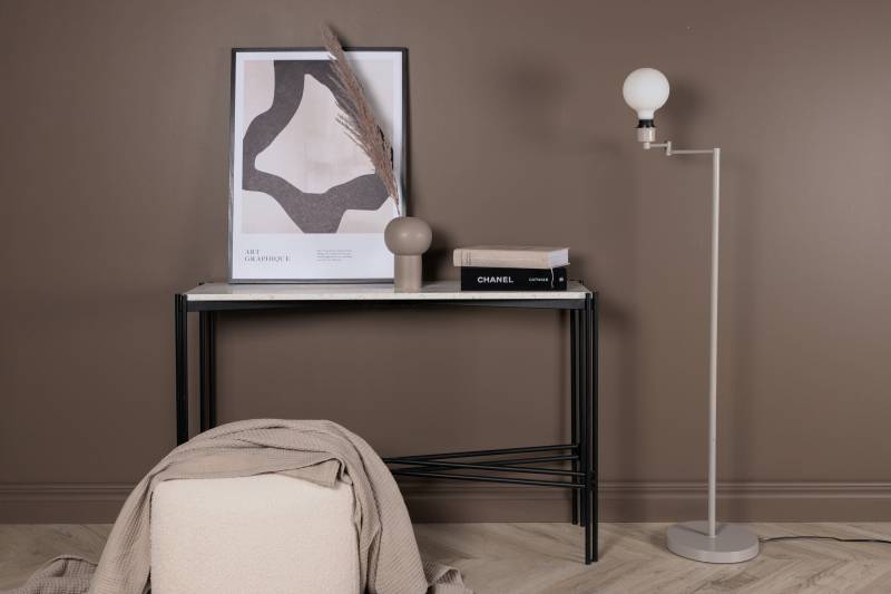 Virro gulvlampe 126cm st&aring;l beige