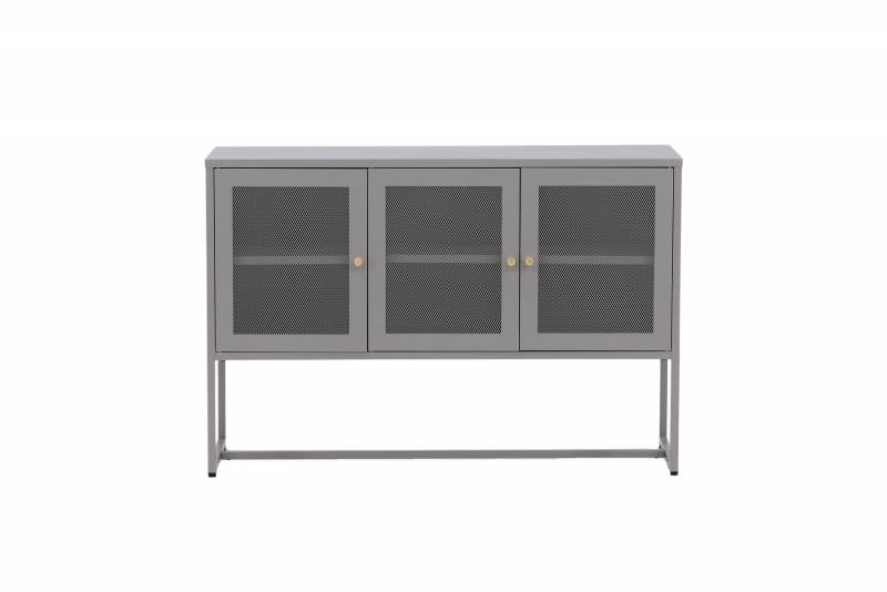 Malla glasskab med 3 l&aring;ger 120x80x40cm gr&aring;