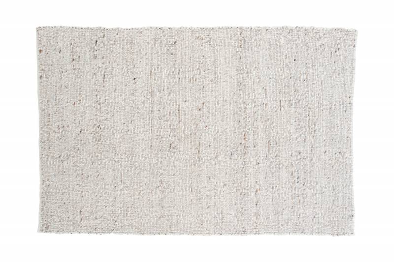 Loump h&aring;ndv&aelig;vet uldt&aelig;ppe 200x300cm beige