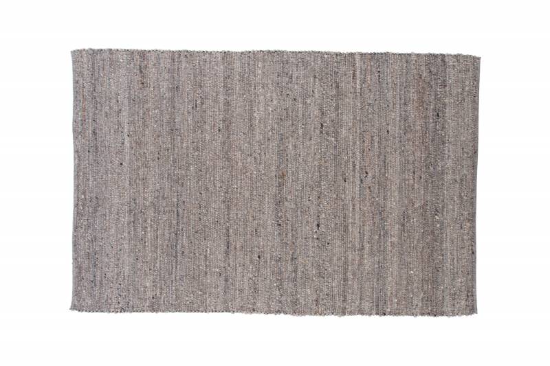 Loump h&aring;ndv&aelig;vet uldt&aelig;ppe 200x300cm gr&aring;