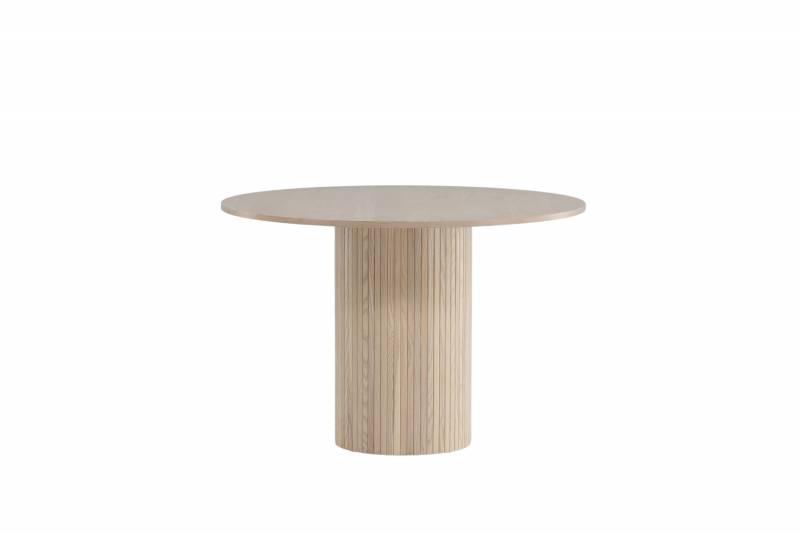 Bianca spisebord &Oslash;110cm MDF natur