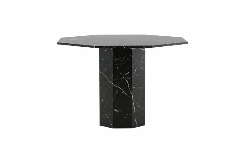 Marbs rundt spisebord &Oslash;110cm MDF sort