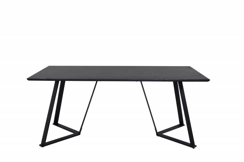 Marina spisebord 180x90 cm MDF sort