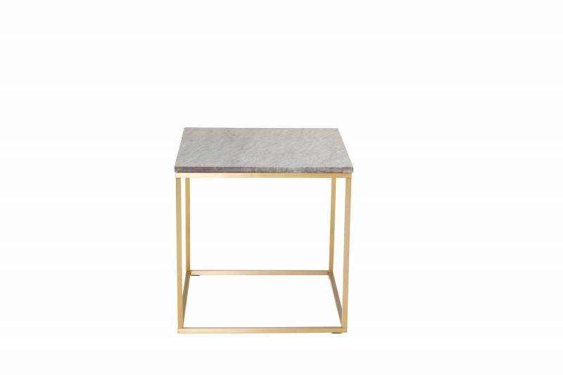 Estelle sidebord 50x50cm marmor gr&aring;
