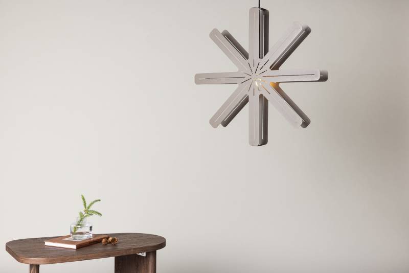 S&auml;fsen loftlampe &Oslash;60cm brun