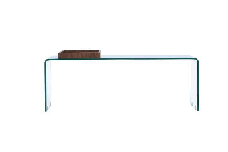 Telemark sofabord i glas 110x50cm