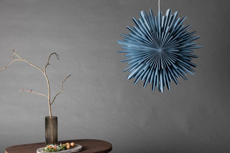 S&auml;len loftlampe &Oslash;60cm bl&aring;