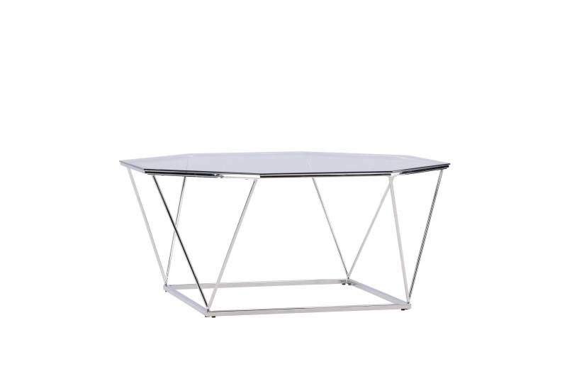 &Ouml;sterlen sofabord rundt &Oslash;100cm glas