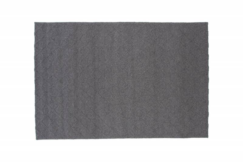 Cloudy h&aring;ndv&aelig;vet uldt&aelig;ppe 200x300cm gr&aring;
