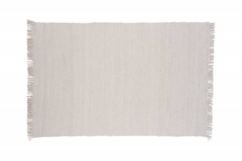 Betina h&aring;ndv&aelig;vet uldt&aelig;ppe 400x300cm hvid