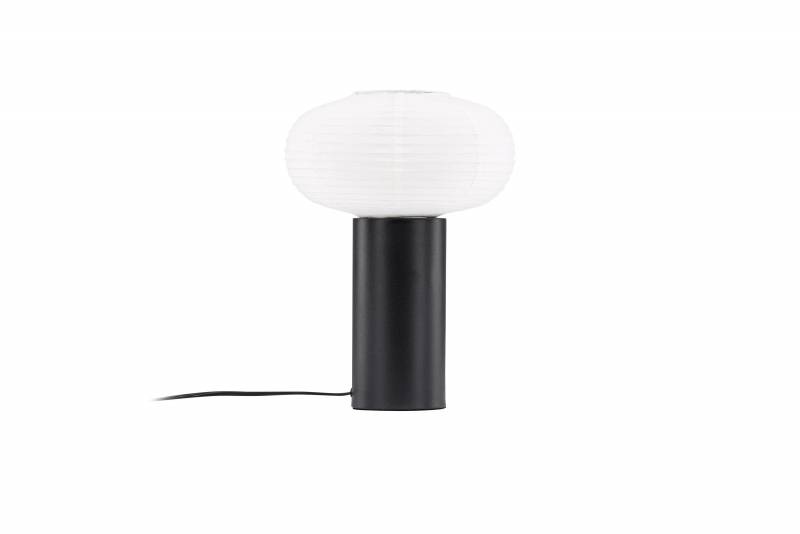 Hovfj&auml;llet bordlampe &Oslash;25cm sort