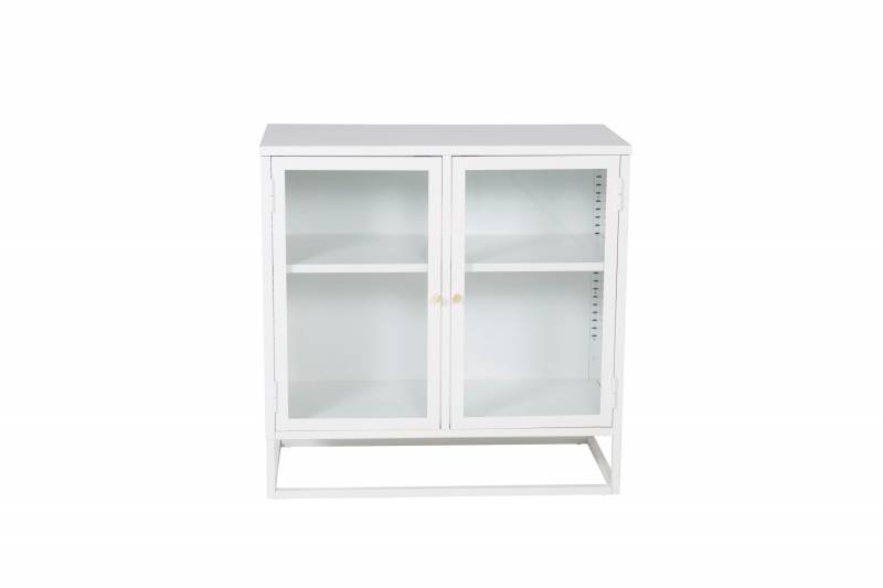 Bakal vitrineskab 40x85x85cm hvid