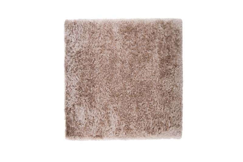 Grace t&aelig;ppe 300x300cm med bl&oslash;d lang polyesterluv beige