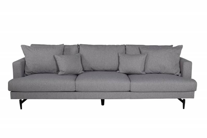 Sofia sofa 3-personers gr&aring; stof