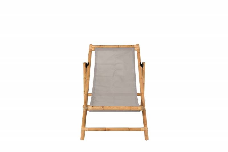 Cane foldbar solstol i bambus natur