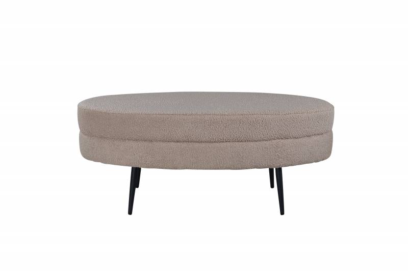 Otto puf 40x41x100cm i polyester beige