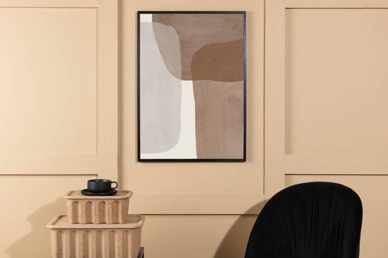 Plakat Squares 70x100cm beige