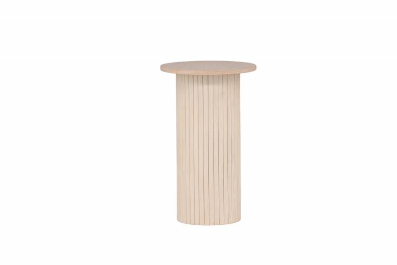 Bianca sidebord &Oslash;40cm MDF natur