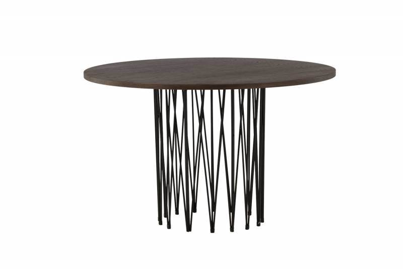Stone rundt spisebord &Oslash;120cm MDF brun