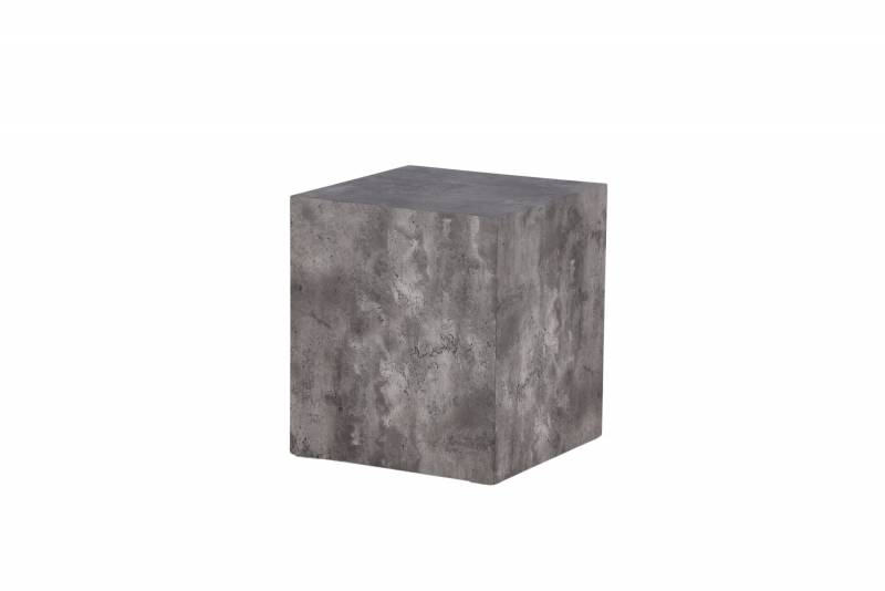 York sofabord 40x40x45cm marmorlook gr&aring;