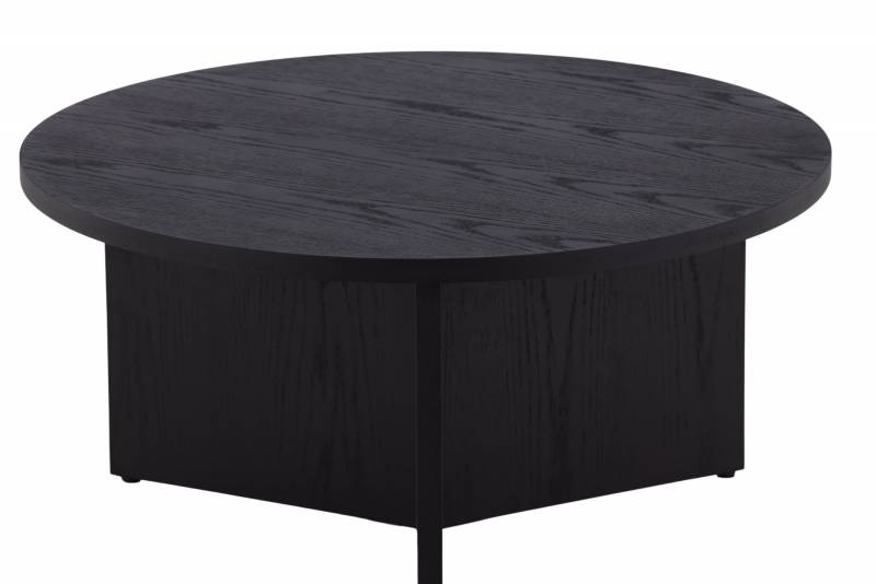 Salt&ouml; sofabord &Oslash;65cm MDF sort